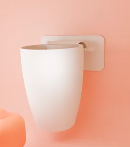可放牙刷的漱口杯以及杯架