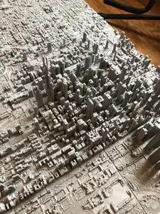 7 Mile² Chicago LIDAR Map