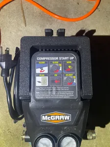 Air compressor handle