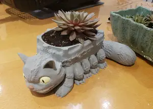 Catbus Succulent Planter Pot - Studio Ghibli
