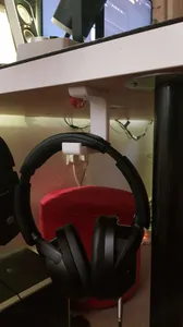 Headphone Holder (Under Table)