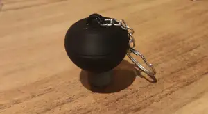 3D Weber BBq kettle grill keychain