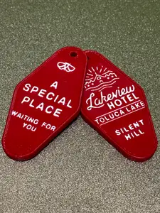 Lakeview Hotel keychain - Silent Hill 2