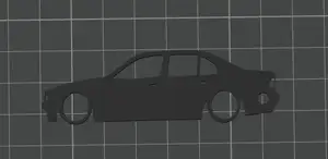 BMW e38 keychain