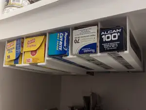 Kitchen Storage for Cling Wrap and Foil