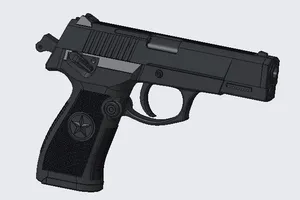 Карабин кит для Glock 18S: 3D-модели и STL