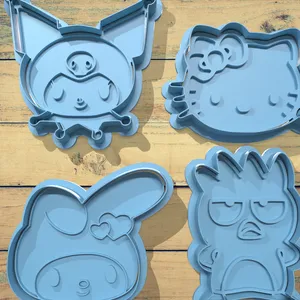 Sanrio Cookie Cutter Set - Hello Kitty - My Melody