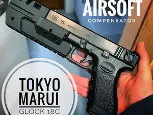 Glock 18C compensator