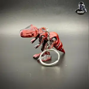 Tiny T-Rex Keychain