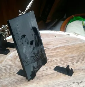 Photographic plate stand (5,4,3,2 or 1 mm)