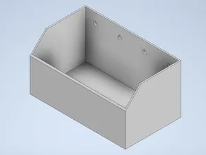 Very durable organizer box (M2-M6 wall mount)