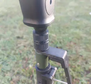 Magnetic quick change connector for bite alarm