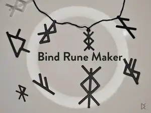 Rune Binder - Necklace, Keychain, Charm