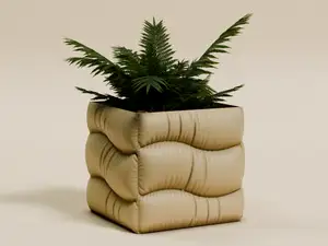 Cloth Plant Pot -Let's Get Wavy (Com. Lic.)