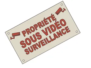 PANNEAU PROPRI2T2 SOUS SURVEILLANCE
