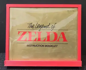 NES Game Manual Frame