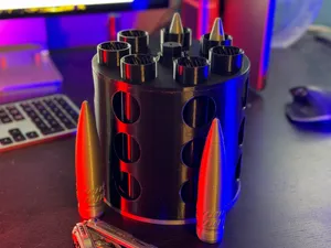 A-10 30mm GAU-8 Gatling Gun Rotating Desk Model