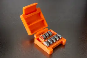 LR44 Battery storage Case - Easy print-in-place