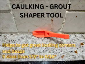 CAULKING AND GROUT APPLIER AND SHAPER