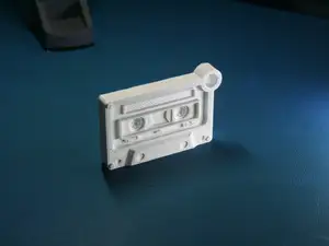 Cassette tape keychain