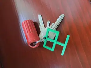 Tree keychain