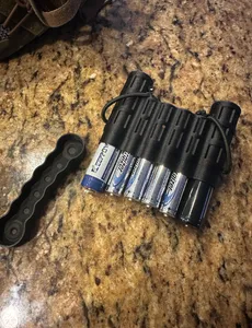 nvg helmet counterweight battery storage