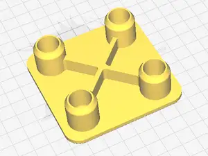 Square tube cover 100x100