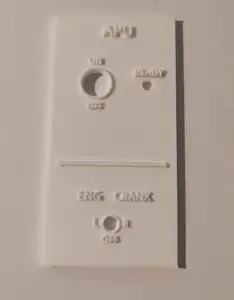 F/A-18 APU PANEL