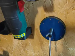 Circular blade holder 76mm