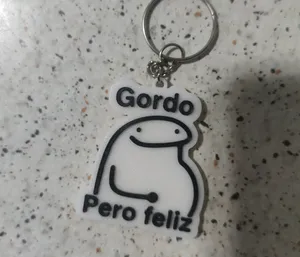 llavero flork gordo pero feliz