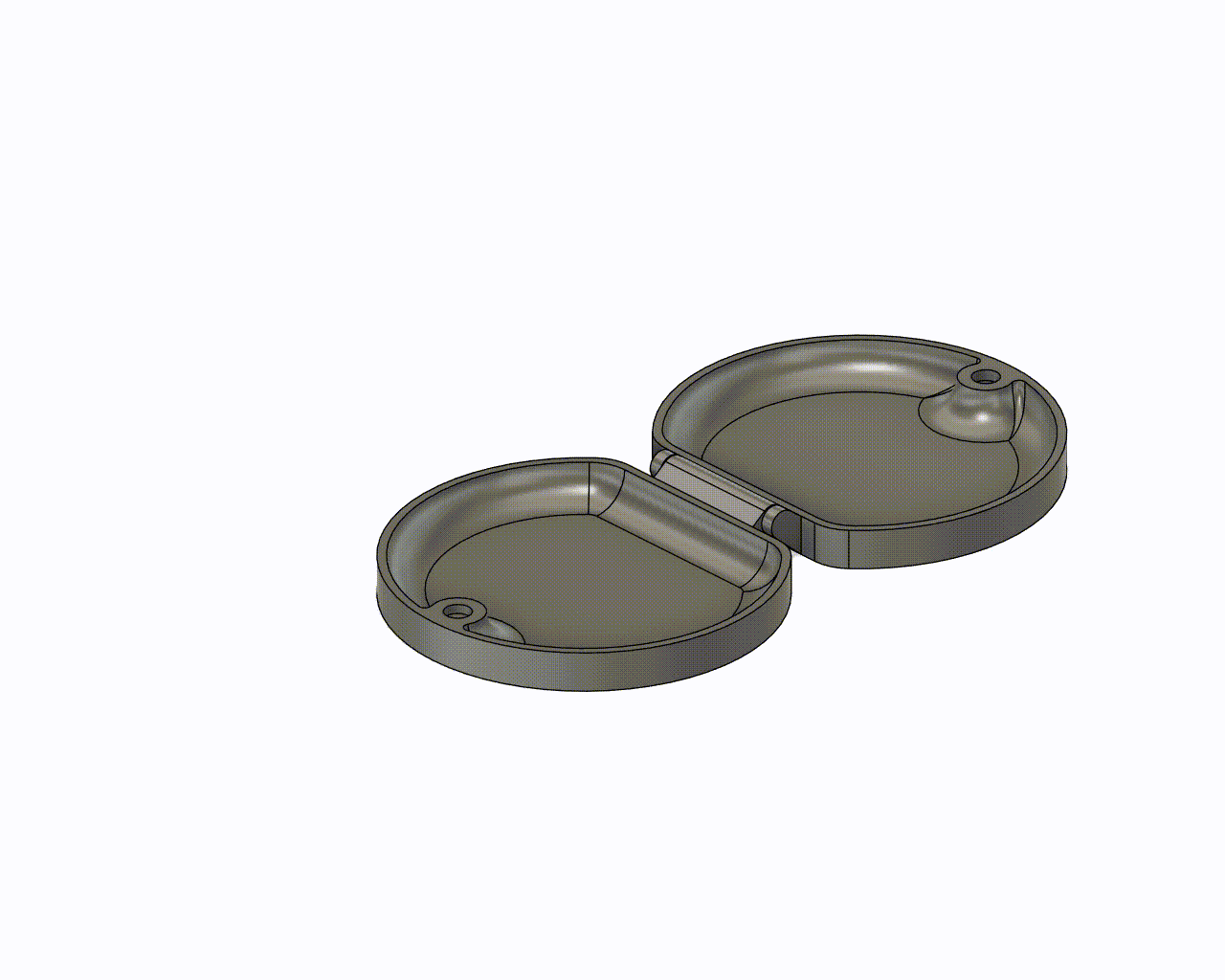 Retainer (Invisalign) holder with 6x2 magnets