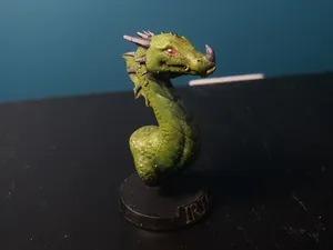 Dragon Model Bust (presupported)