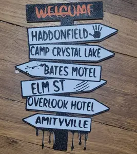 Horror Street Signs