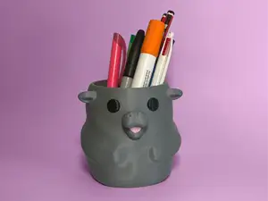 Moo Deng Pen Holder