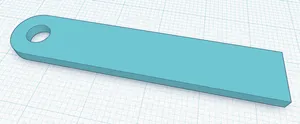 Blank Keychain
