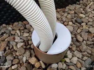 Cap to the 150 mm diameter pipe