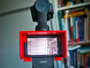 DJI Osmo Pocket 3 sun screen protection