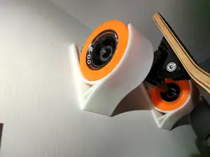 Skateboard wall mount