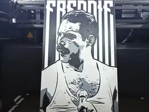 Freddie Mercury - hueforge
