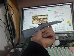 Kar98k狙击步枪,吃鸡热门武器,可装填子弹