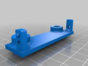 ECX Barrage rear bumper mount