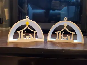 Nativity Manger Ornament