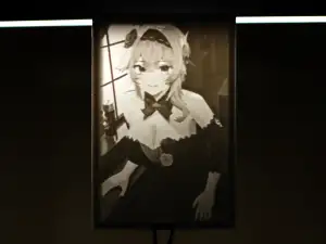 原神优拉 透光浮雕
