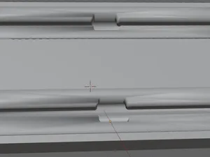 Foil track for easy placement