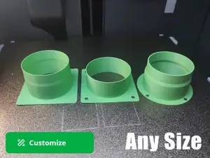 Parametric Flange/Wall Sleeve Generator AC Pipes