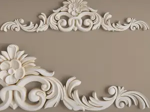Plaster decorative ornamet