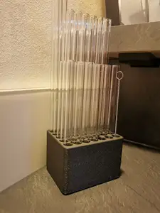 Glass straw holder (Glasstrohalm Halter)