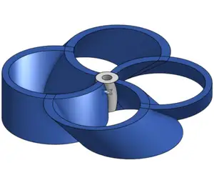 4 blade Toroidal Propeller