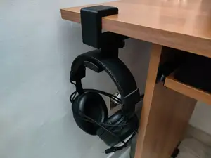 Desk headset holder