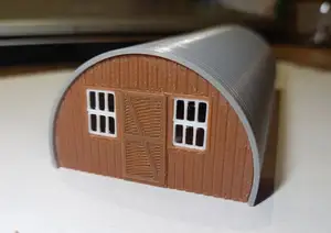 Nissenhütte / Nissen Hut in H0 / 1:87
